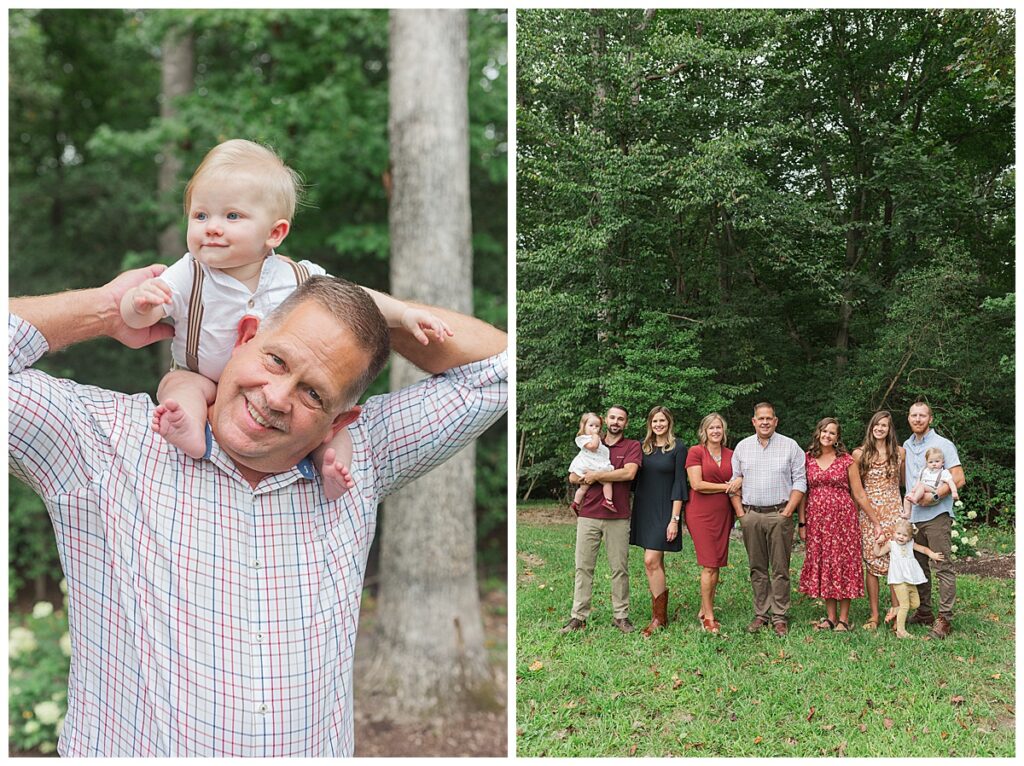 Extended Family photography in Richmond, Virginia.