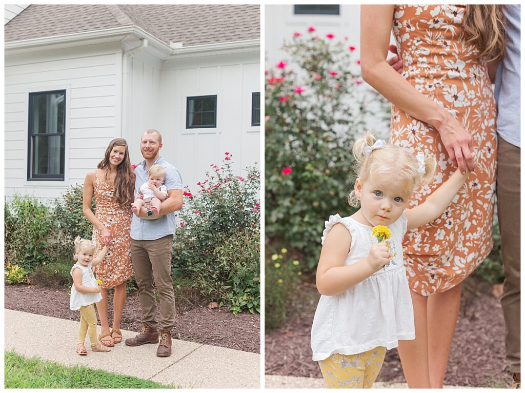 Family photos in Richmond, Virginia.